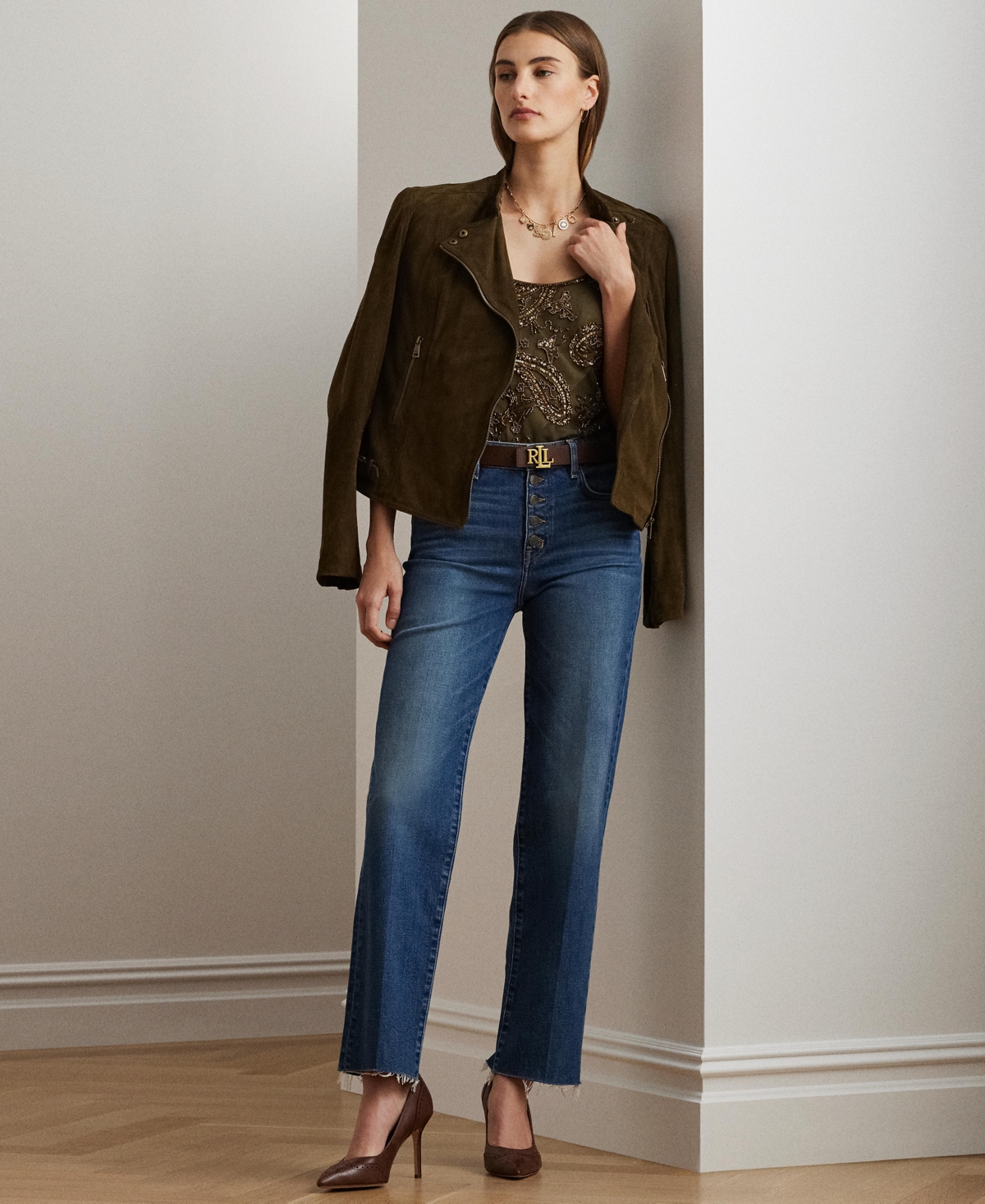 Lauren Ralph Lauren Women's Relaxed-Fit Ankle Jeans