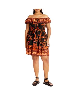 Women's Tahitian Border Dress