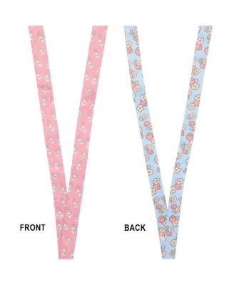Floral Lanyard With Character Charm