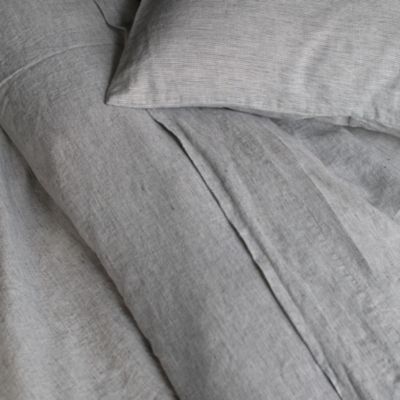 100% French Linen Duvet Cover and Sham Set - Twin/Twin XL