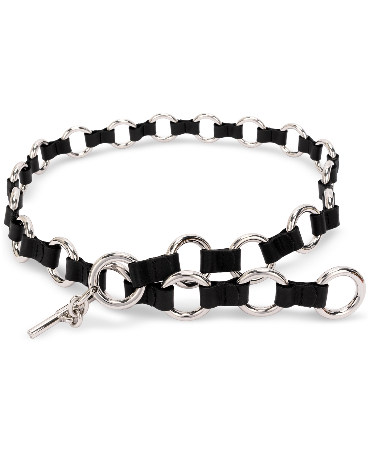 Michael Michael Kors Women's Marisa Multi Ring Belt - Black