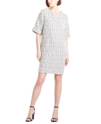 Natori - Women's Tweed Shift Dress