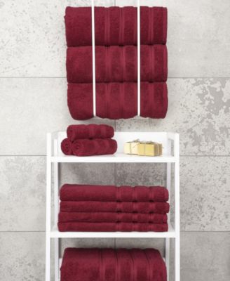 Edison Luxury 100% Turkish Cotton 4-Piece Bath Towel Set