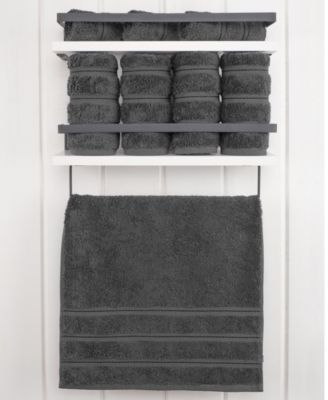 Edison Luxury 100% Turkish Cotton 4-Piece Hand Towel Set