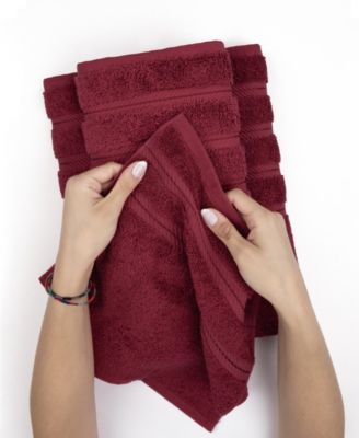Edison Luxury 100% Turkish Cotton 4-Piece Hand Towel Set
