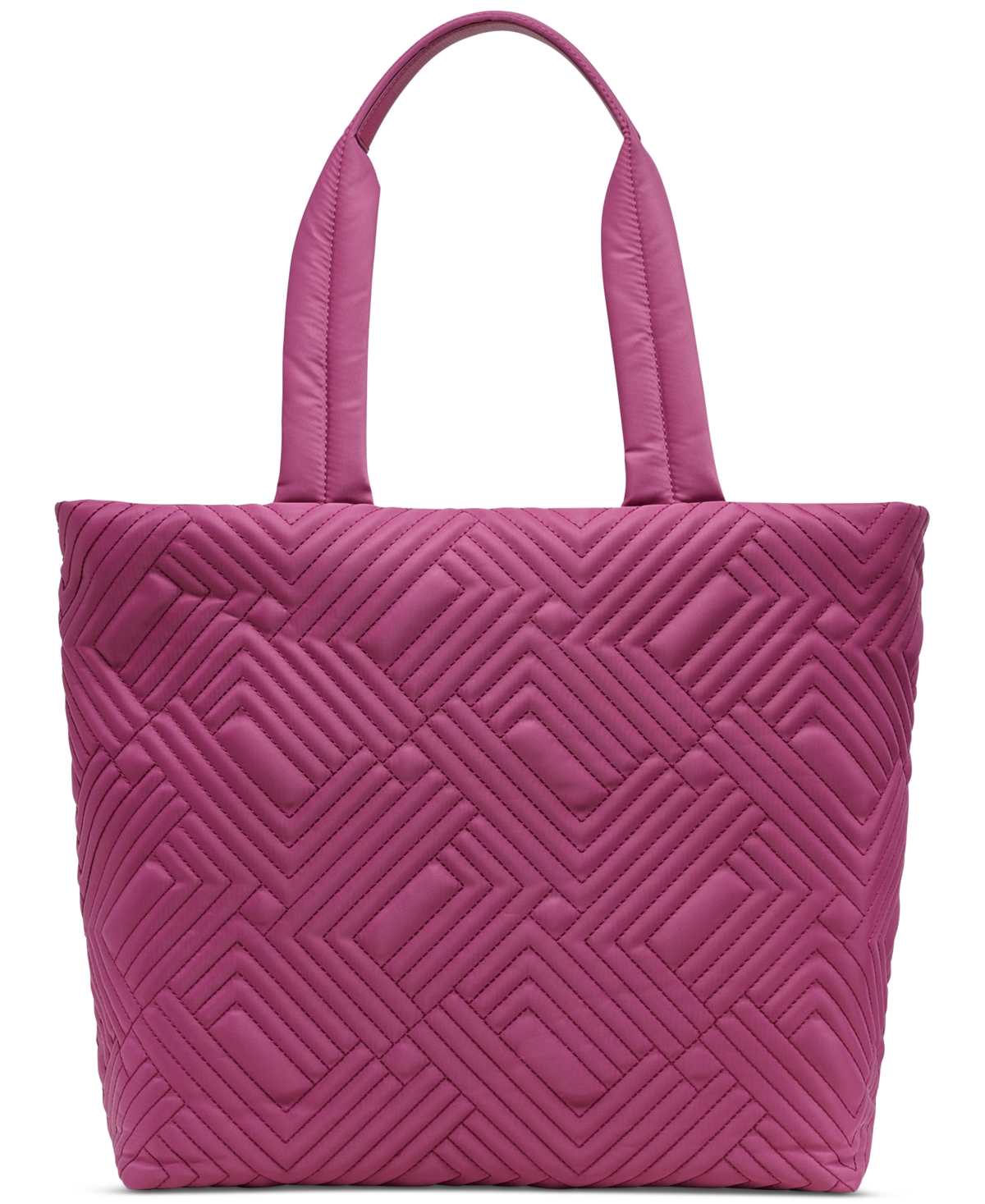 Karl Lagerfeld Voyage Nylon Tote Bag In Dk Cactus