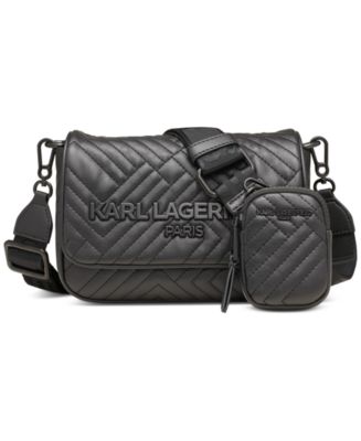 KARL LAGERFELD Paris Voyage Sling Backpack Black - LARGE KARL LAGERFELD Paris Voyage Sling Backpack Black - LARGE main image 3