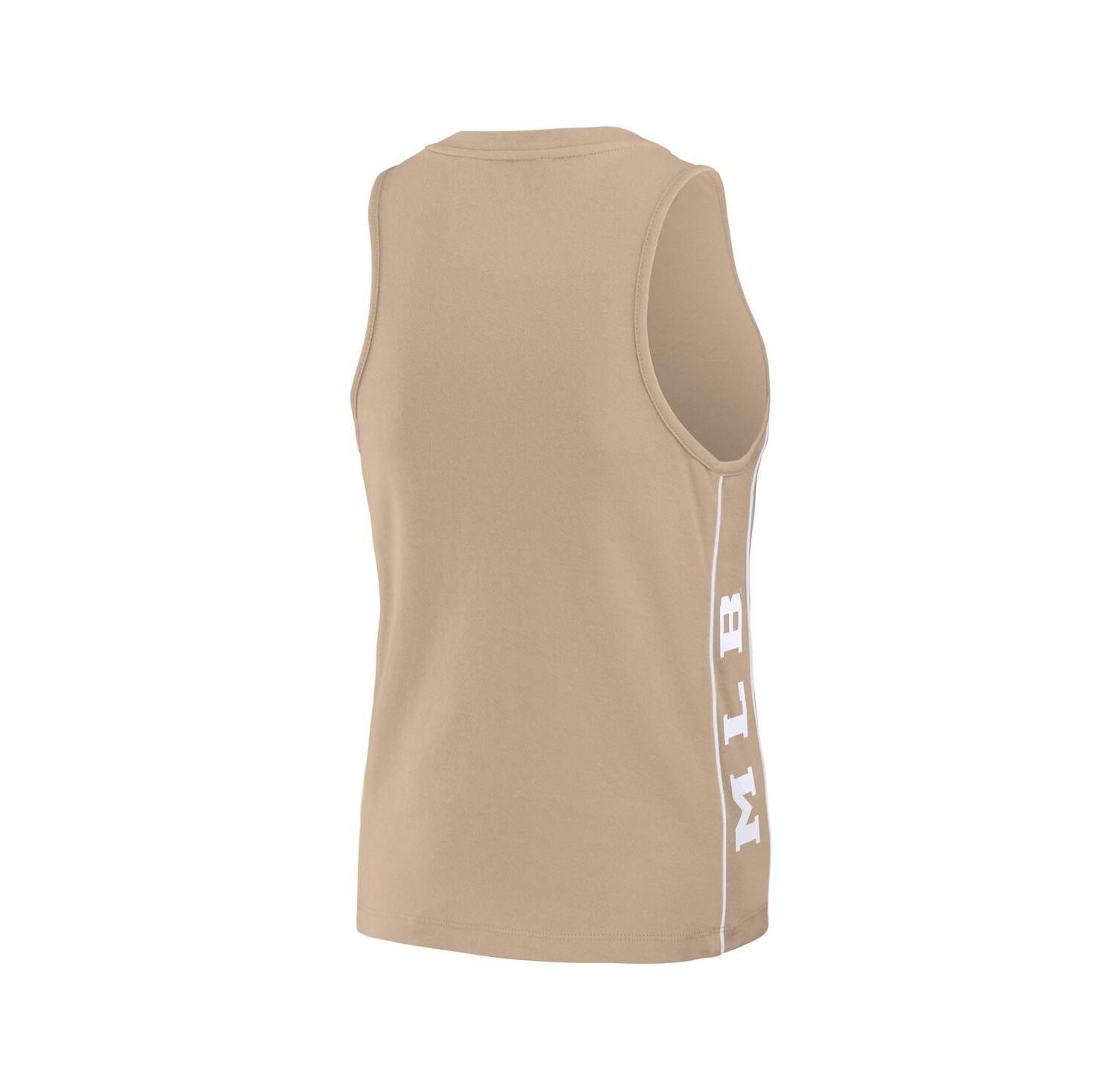Women's Tan MLB Tonal Tank Top