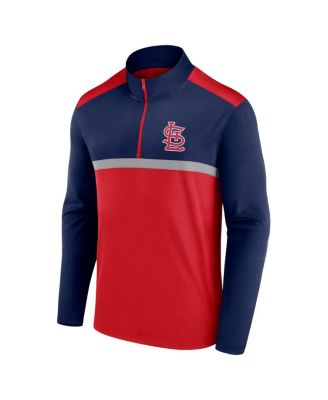 Men's Red St. Louis Cardinals Unstoppable Quarter-Zip Top