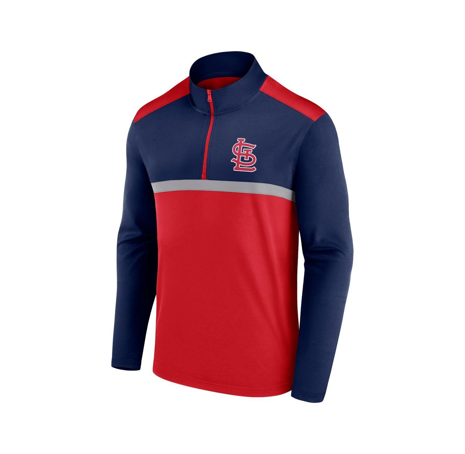 Men's Red St. Louis Cardinals Unstoppable Quarter-Zip Top
