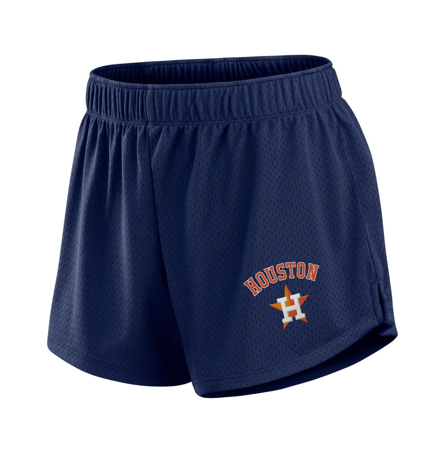 Женские шорты Fanatics Navy Houston Astros Mesh — фото 2