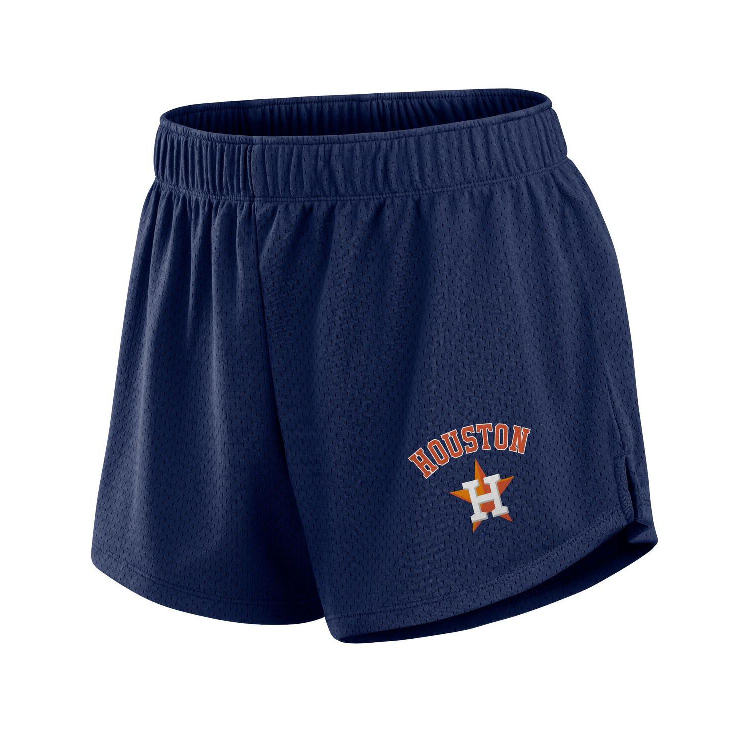 Women's Navy Houston Astros Mesh Shorts
