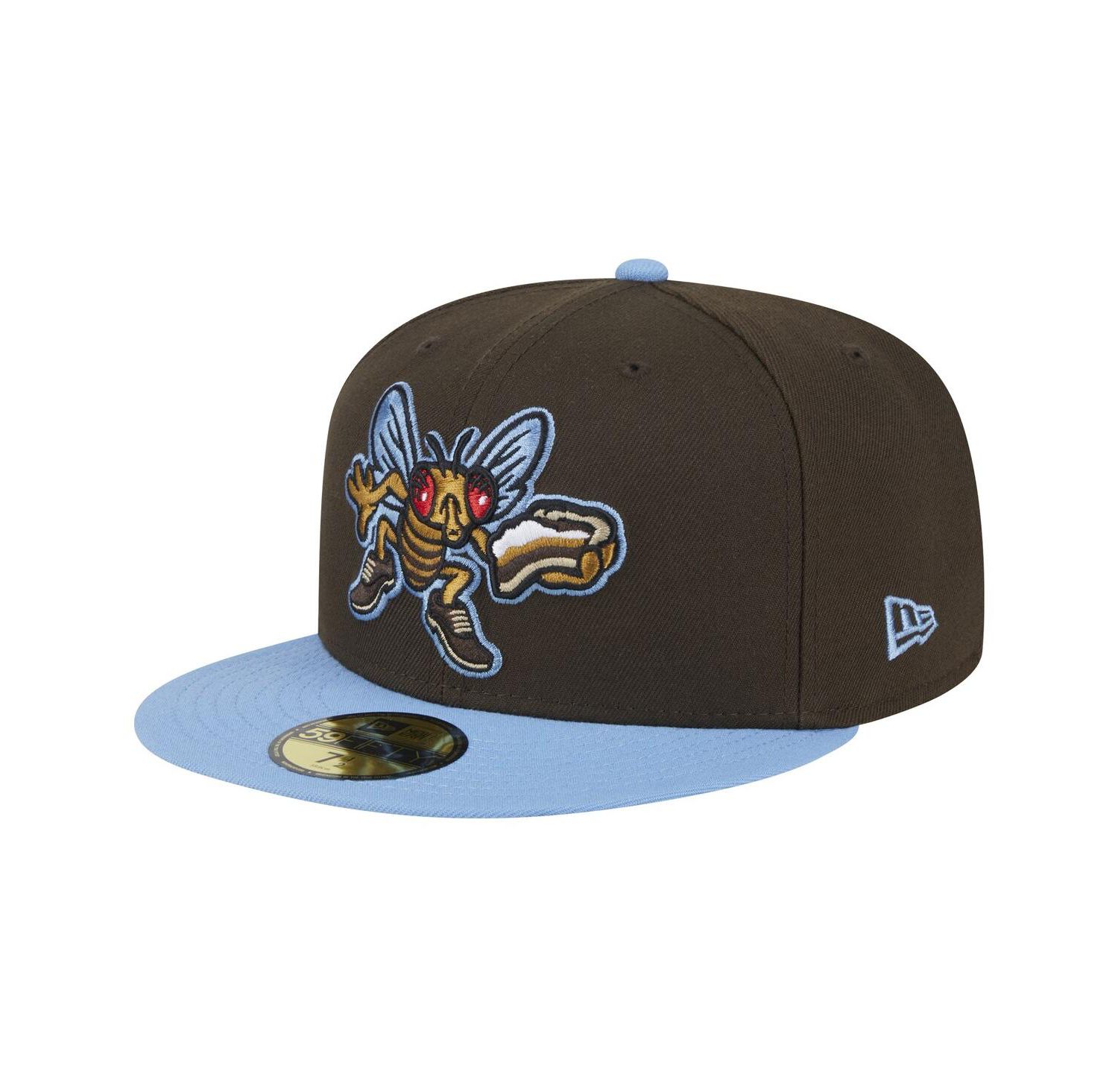 Men's Brown Lehigh Valley IronPigs Theme Night Shoofly 59FIFTY Fitted Hat