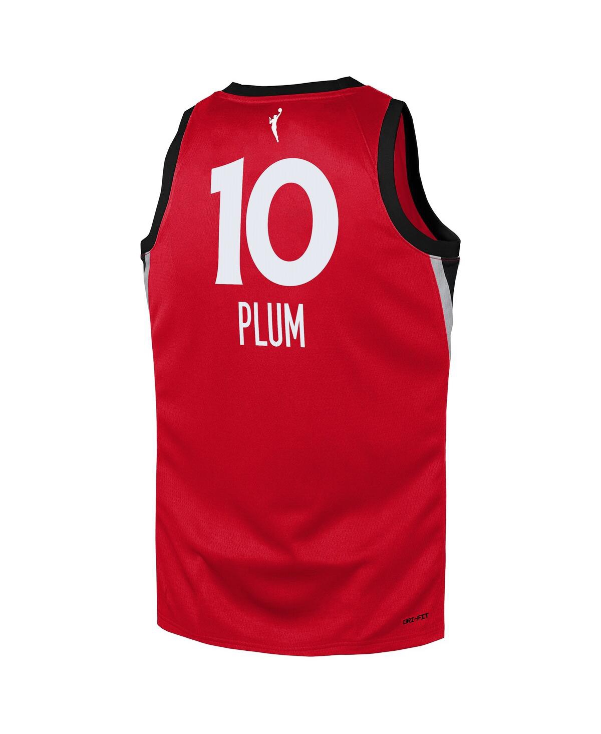 Nike Big Boys and Girls Kelsey PlumLas Vegas Aces Rebel Edition Player Jersey - Red