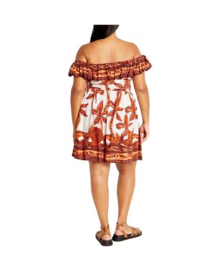 Women's Tahitian Border Dress