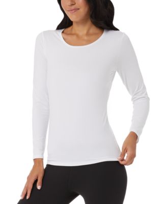 Women's Long-Sleeve Scoop-Neck Top 
