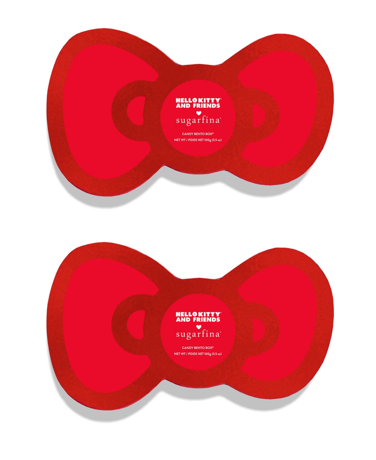 Sugarfina Hello Kitty And Friends 2 Piece Candy Bow Bento, Set Of 2 In No Color