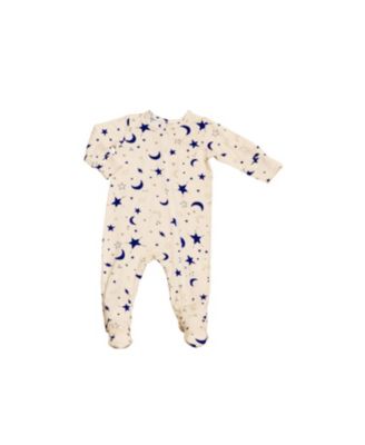 Baby Boys Grey by Everly Grey Neutral Long Sleeve Jersey Footie
