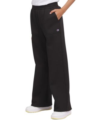 Big Girls Wide-Leg Fleece Sweatpants