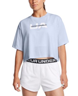 Under Armour - Women's Boxy Cropped Logo T-Shirt