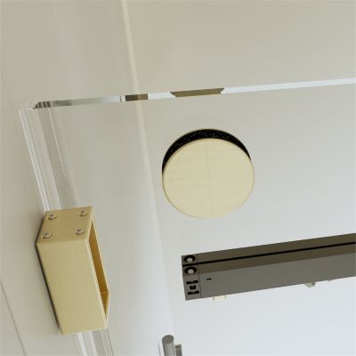 Adjustable Semi-Frameless Sliding Shower Door