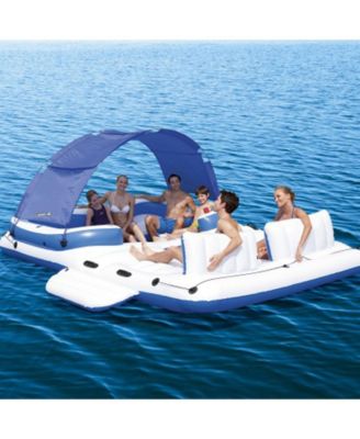 Hydro-Force Tropical Breeze 6 Person Inflatable Party Island Water Float