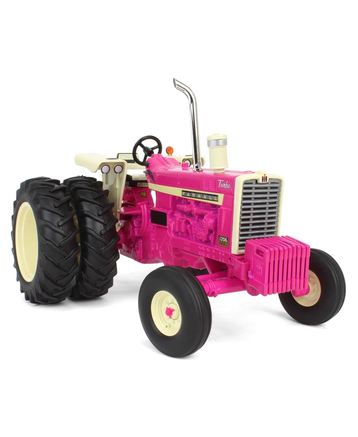 ErtlLimited Edition 1/16 Ih Farmall 1206 w/ Rear Duals Prestige Obt - Pink