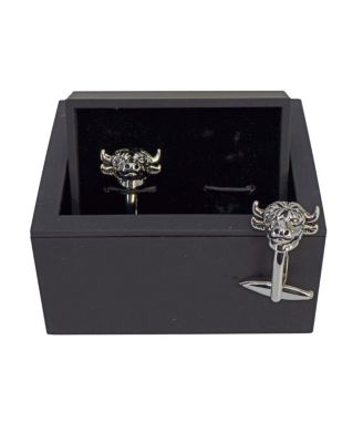 Men's Bull Cuff Links