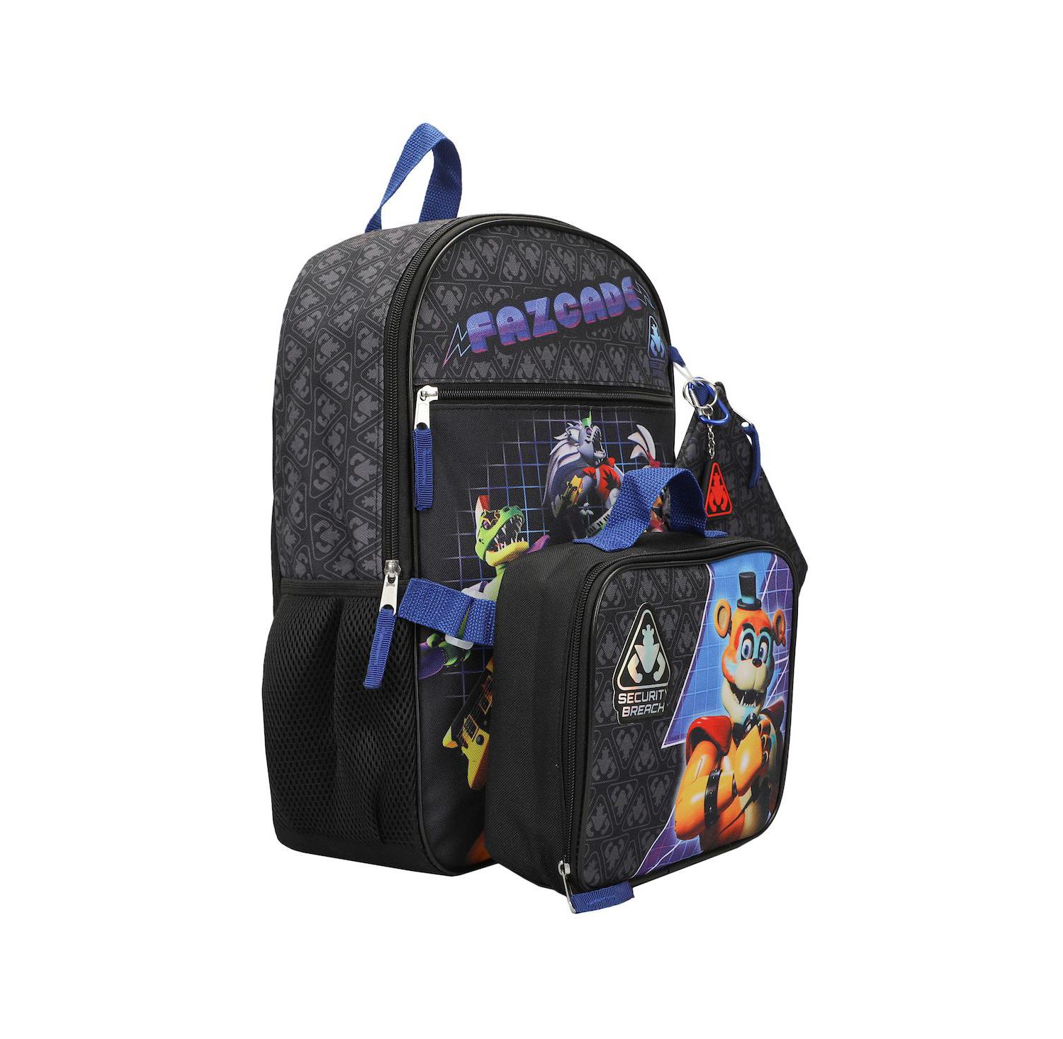 Security Breach Fazcade Youth 5-Piece Backpack Set