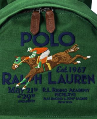 Polo Ralph Lauren Men's Equestrian Canvas Backpack Macy's