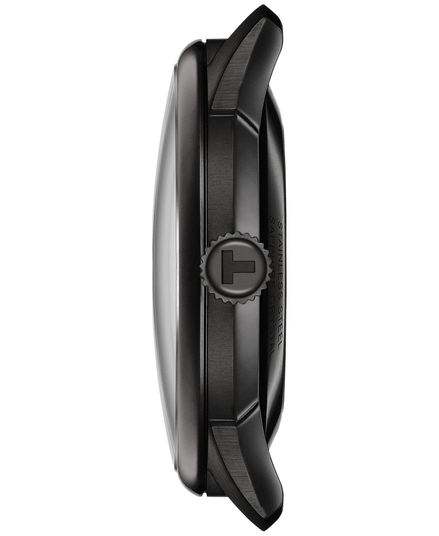 Мужские часы Tissot Swiss Automatic Chemin Des Tourelles Skeleton Black Leather Strap Watch 40mm — фото 3