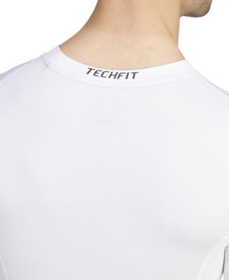 Men's Fitted Crewneck Tech-Fit Compression Shirt
