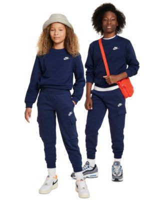 Big Kids Sportswear Club Fleece Classic-Fit Sweatshirt