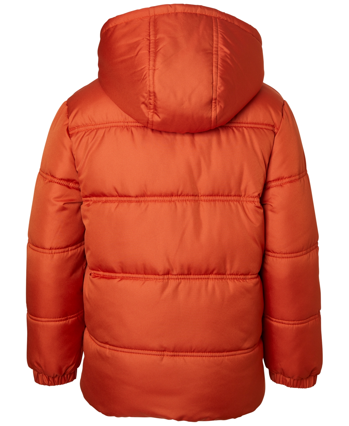 Ixtreme Toddler & Little Boys Fleece-Lined Full-Zip Hooded Puffer Jacket with Ribbed-Knit Beanie