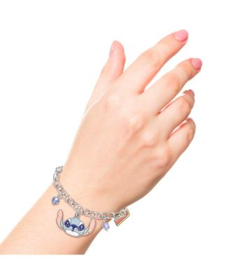 Lilo and Stitch Fashion Donut and Pie Crystal Charm Bracelet
