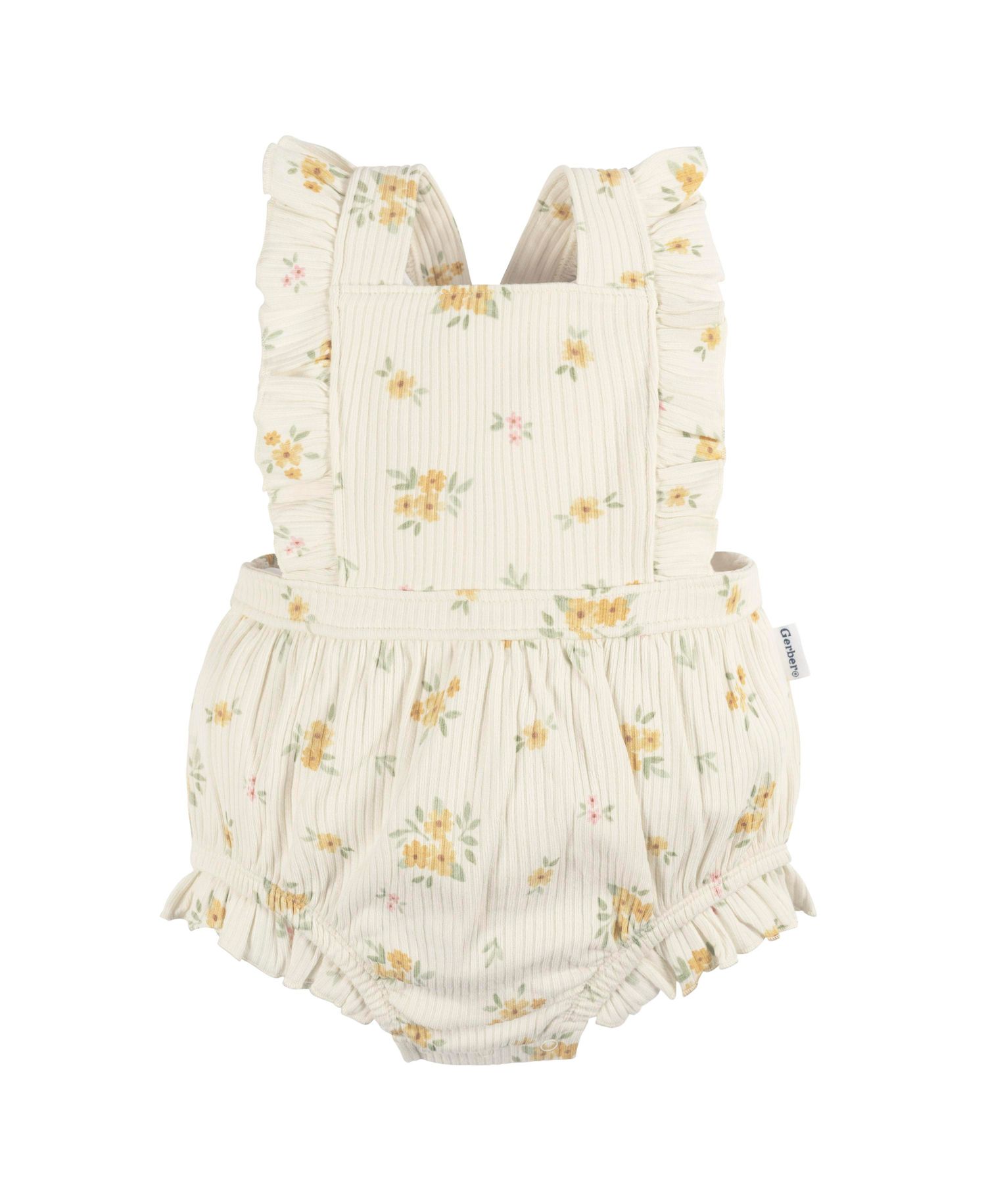 Baby Girls Sleeveless Ruffle Romper