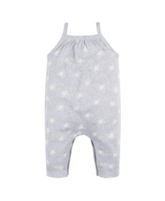 Baby Girls Sleeveless Long-Leg Romper