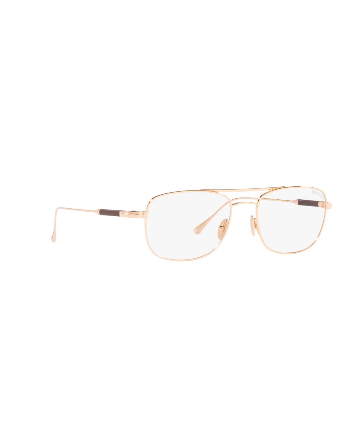 Мужские Tom Ford Man Square Titanium FT5848-P Eyeglasses — фото 8