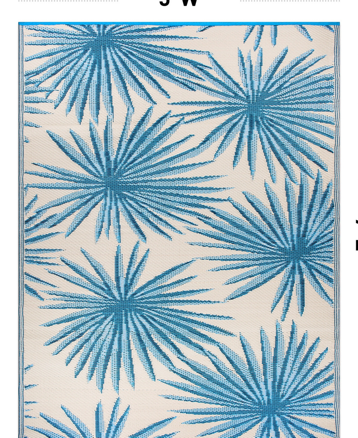 Main Street Rugs Hana Outdoor 6075 5'x7' Area Rug