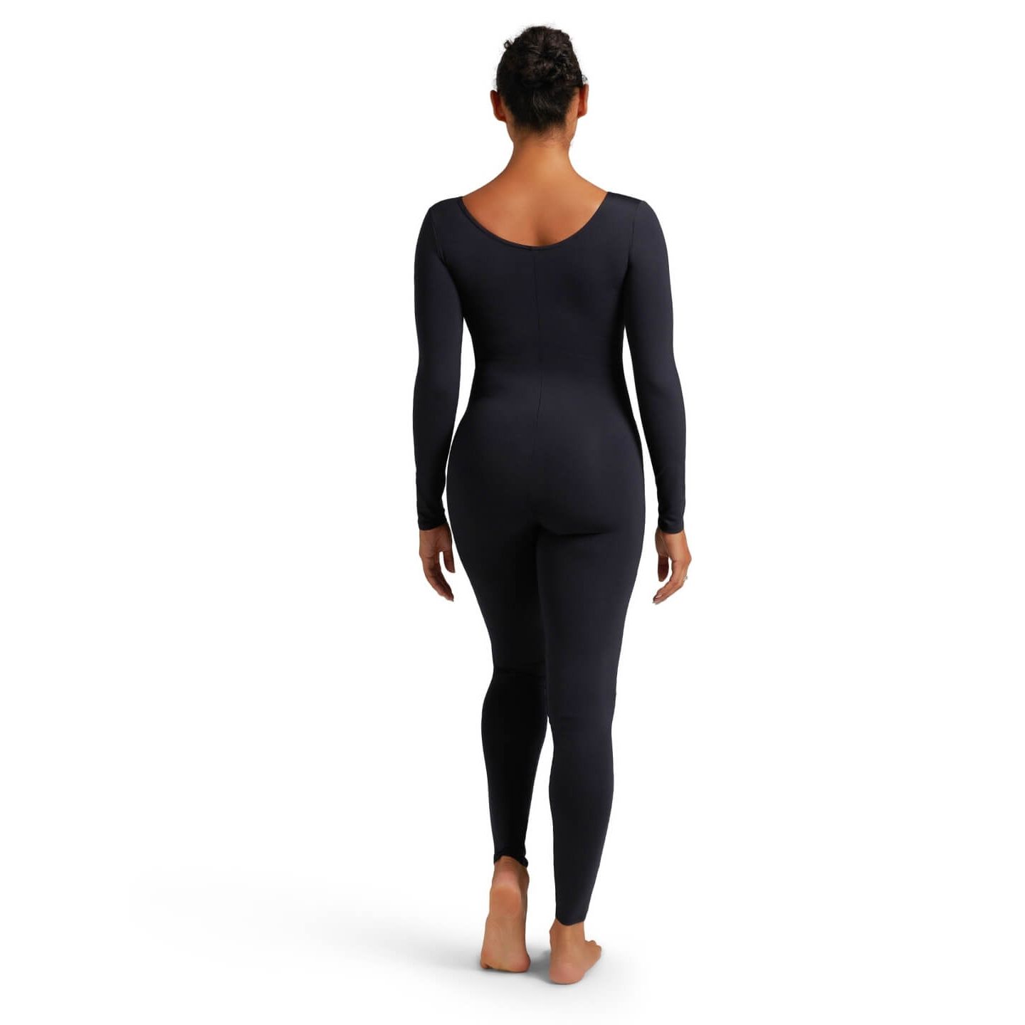 Женский комбинезон-юнитард Capezio с длинным рукавом, цвет: Чёрный — фото 5