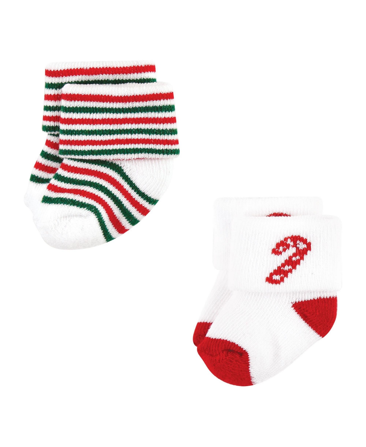 Hudson Baby Baby Boys Cotton Rich Newborn and Terry Socks, 12 Days Of Christmas Falala, Months - 12 days of christmas falala