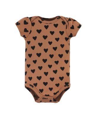 Baby Girls Hudson Comfortable All-Cotton Bodysuit 3Pk