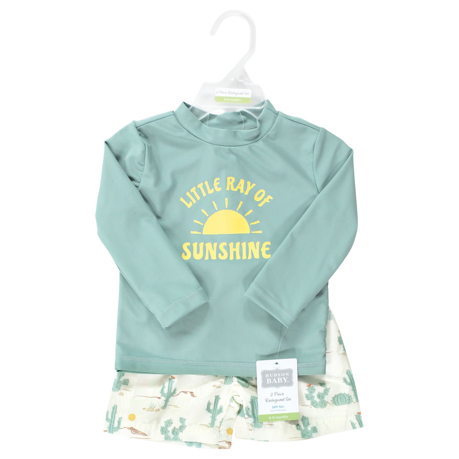 Swim Rashguard Set, Desert Cactus