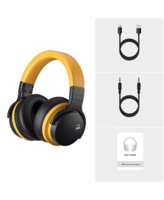 E7 Wireless Headphone Active Noise Cancelling Over Ear with Microphone