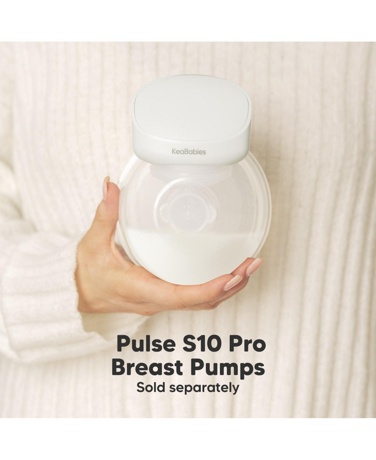 KeaBabies Breast Pump Flange13/17/21/24/27mm, Compatible With Pulse S10 Pro, Bpa-Free Replacement Pump Parts - Insert