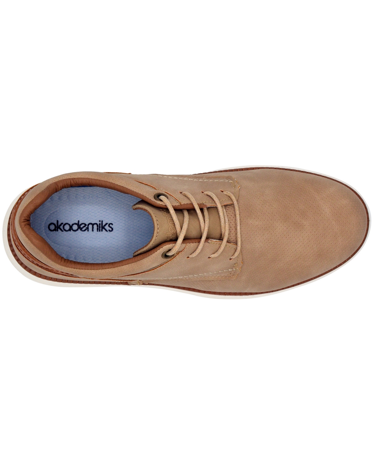 AKADEMIKS MEN'S DAYTON OXFORD DRESS CASUAL SNEAKERS 