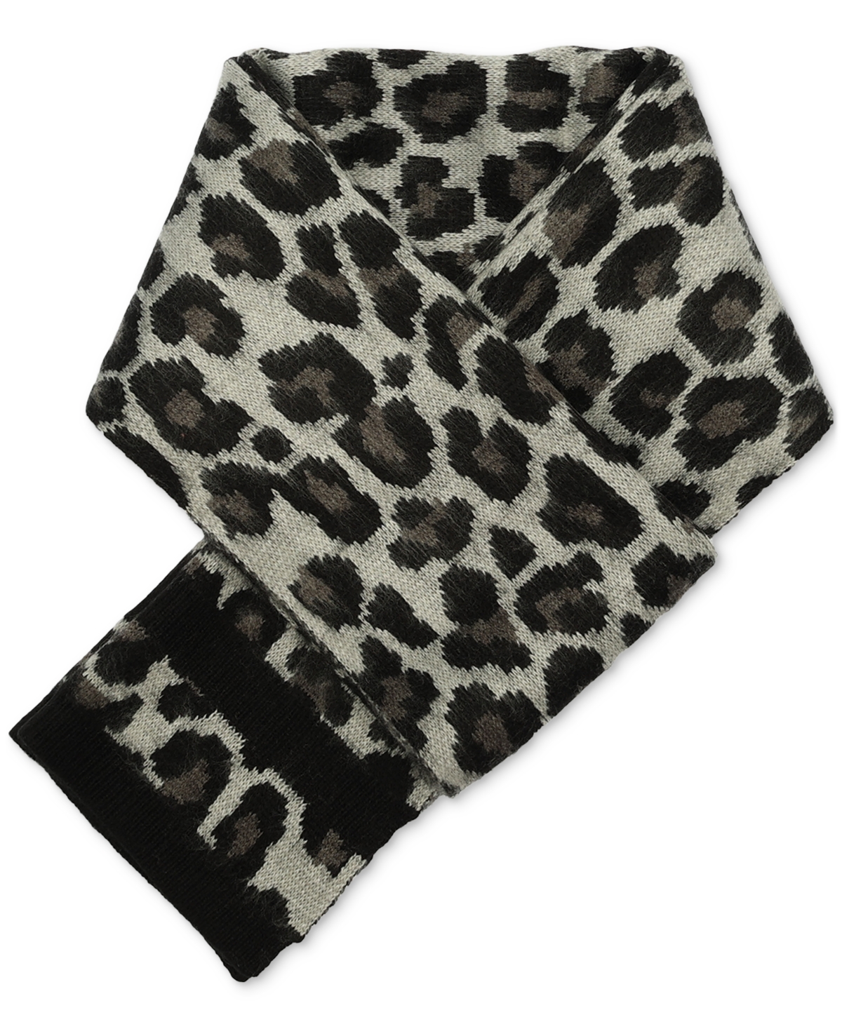 Michael Michael Kors Women's Brushed Three Color Leopard Scarf