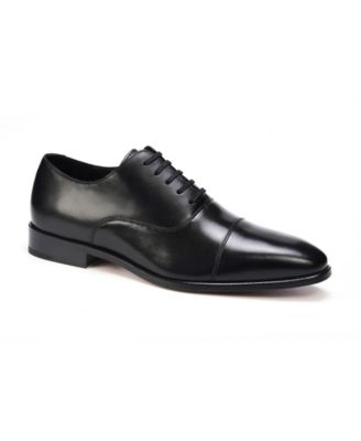Men's Bill Cap Toe Oxford Leather Dress Shoes