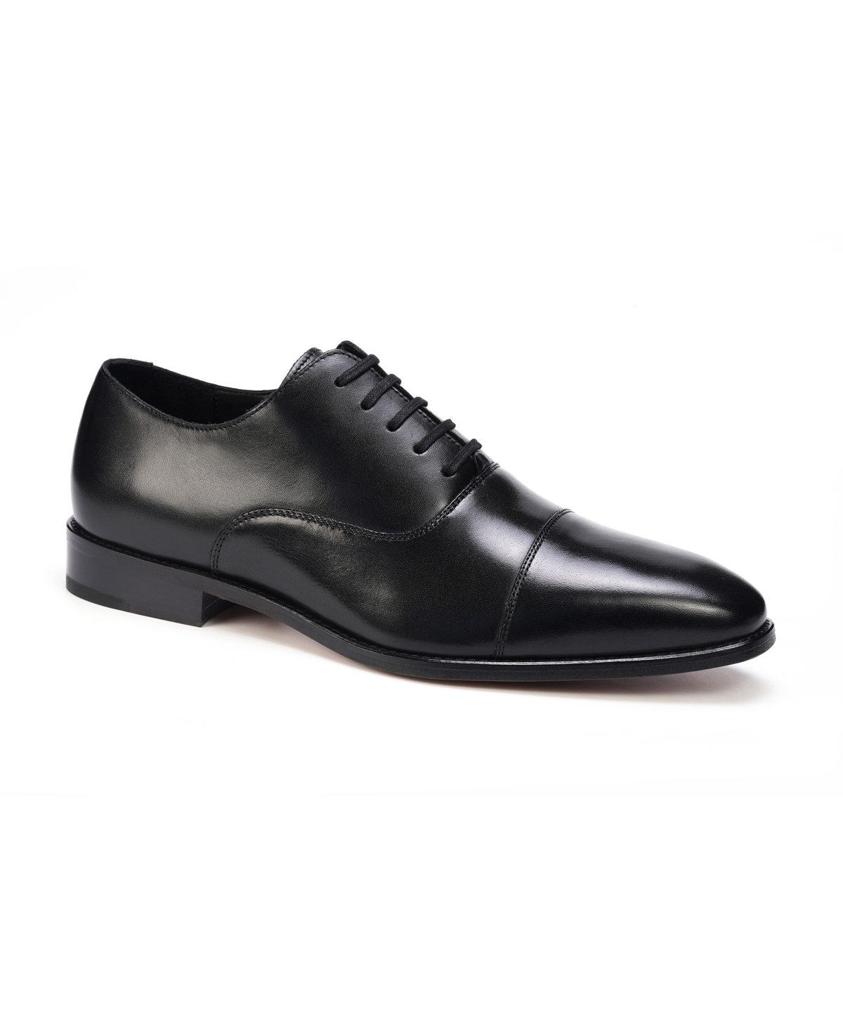 Anthony Veer Men's Bill Cap Toe Oxford Leather Dress Shoes In Burnished Mahogany