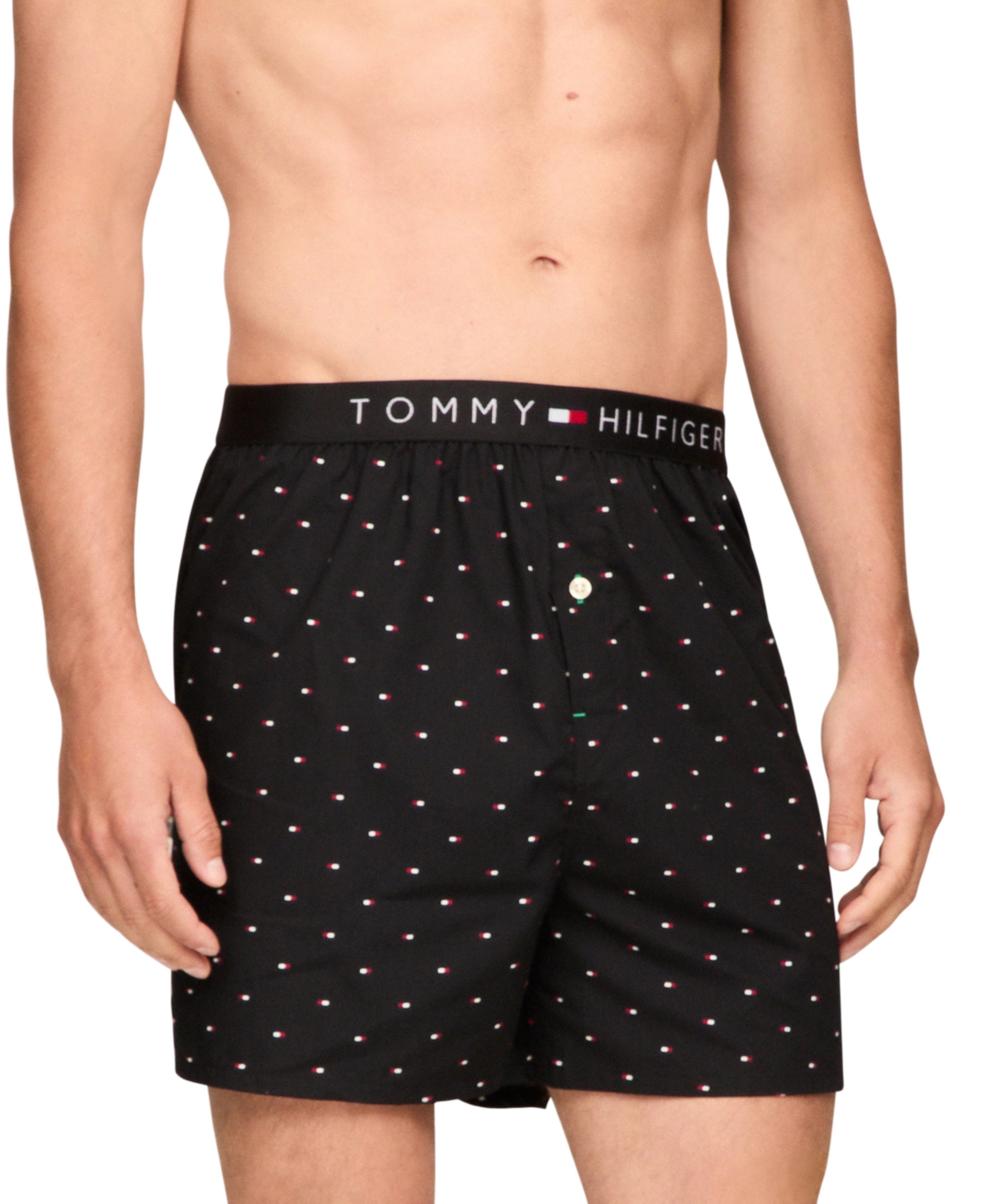 Tommy Hilfiger Men's Striped Woven Boxers